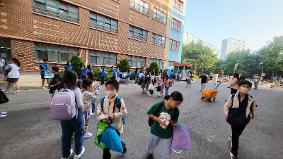 10.1일 2학기 교통 질서 확립 켐페인(학생-학부모-교직원)